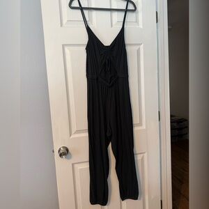 Urban Outfitters Black Strappy Jumpsuit